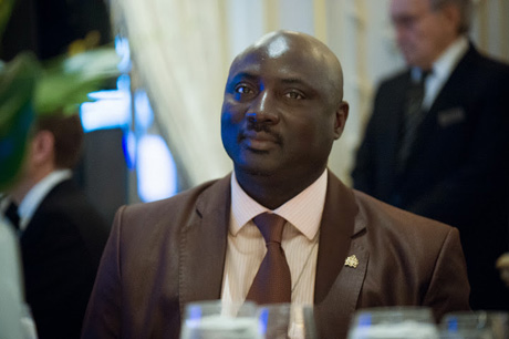 Dr Mamadou TANGARA at UNA dinner